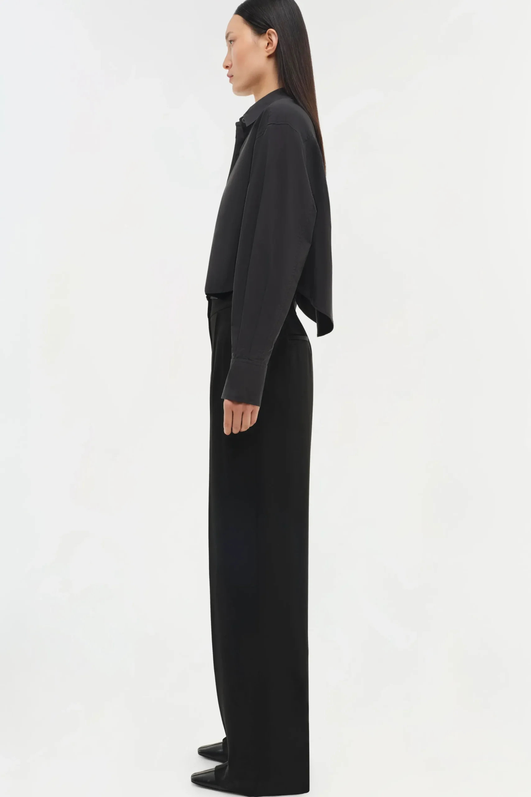 Women Simkhai Renata Cropped Shirt