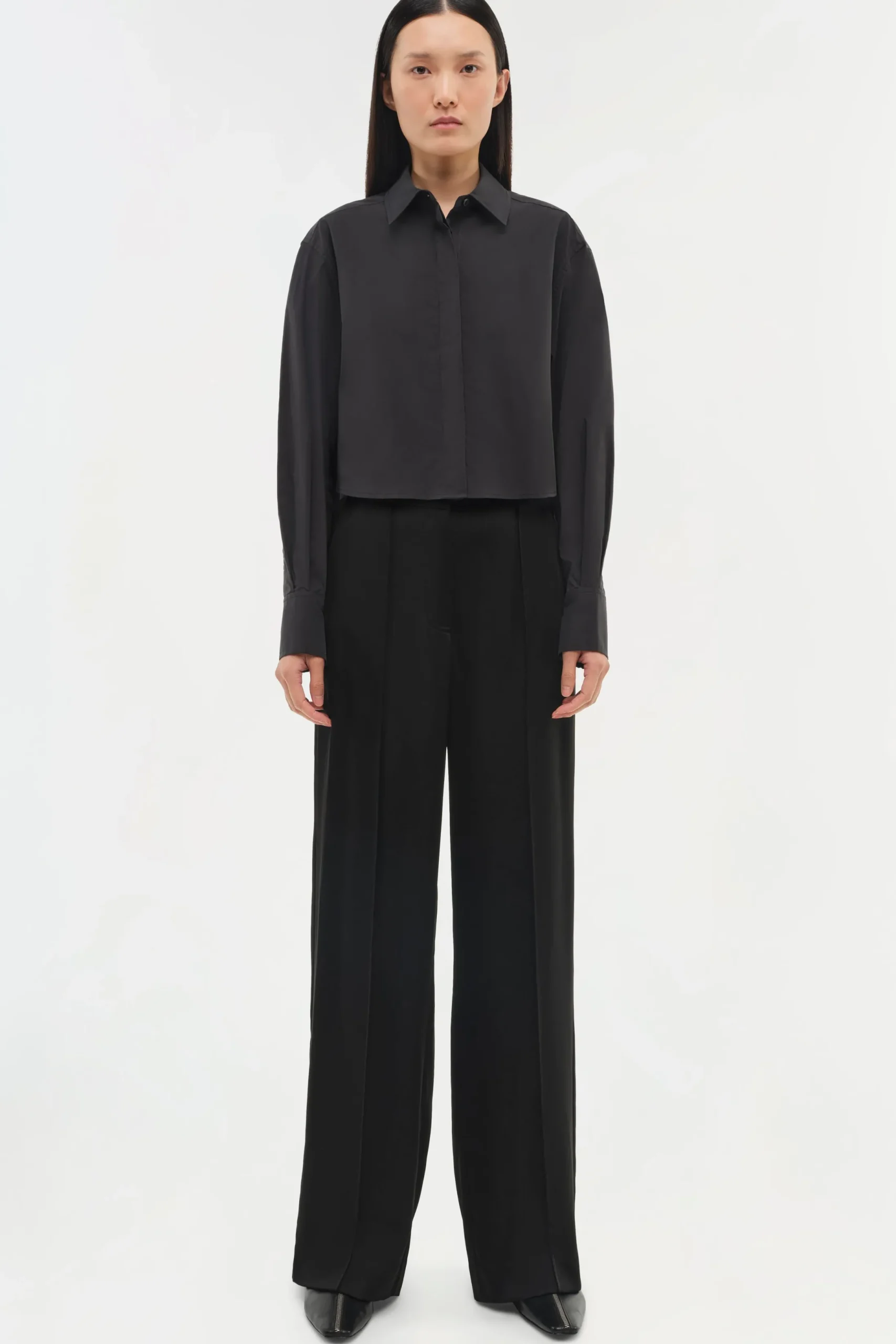 Women Simkhai Renata Cropped Shirt