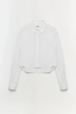 Women Simkhai Renata Cropped Shirt
