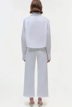 Women Simkhai Renata Cropped Shirt