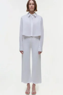 Women Simkhai Renata Cropped Shirt
