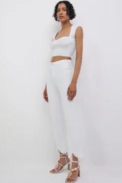 Women Simkhai River Straight Leg Denim