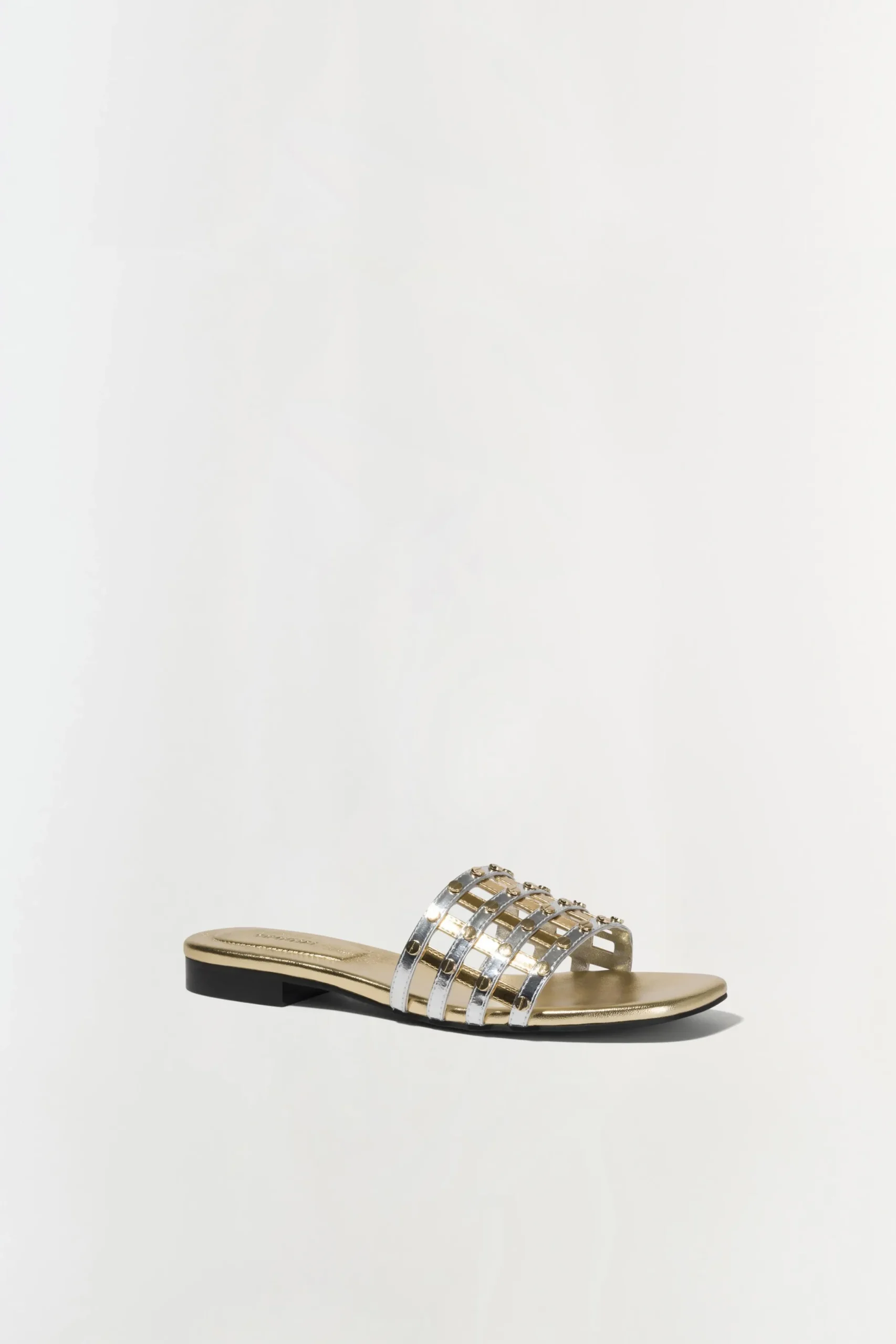 Simkhai Rivet Flat Sandal