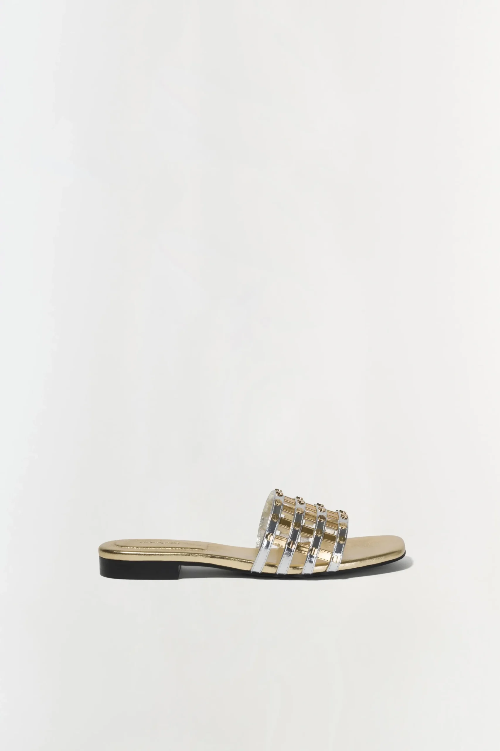 Simkhai Rivet Flat Sandal