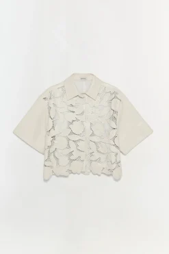 Women Simkhai Robinson Embroidered Shirt