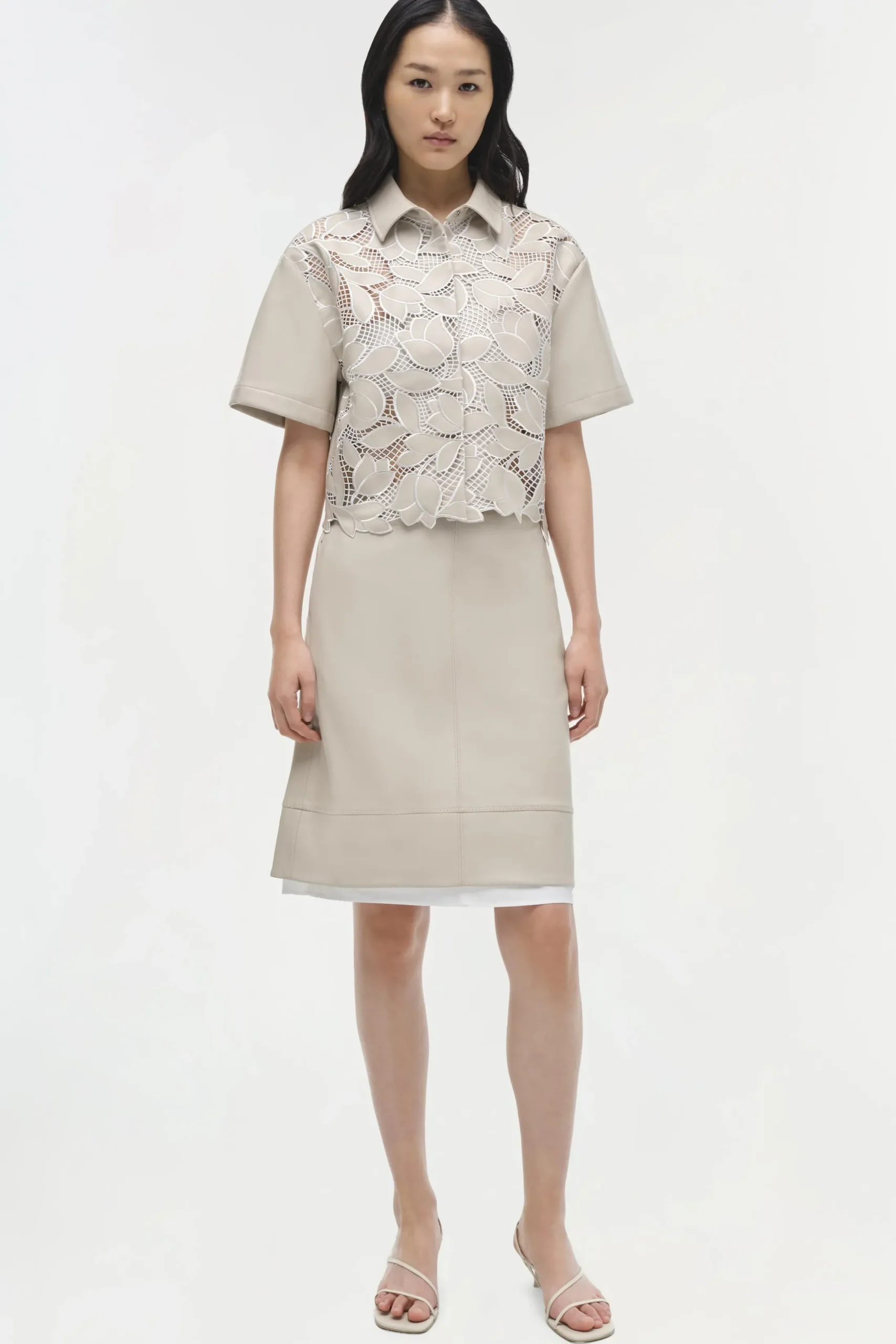 Women Simkhai Robinson Embroidered Shirt