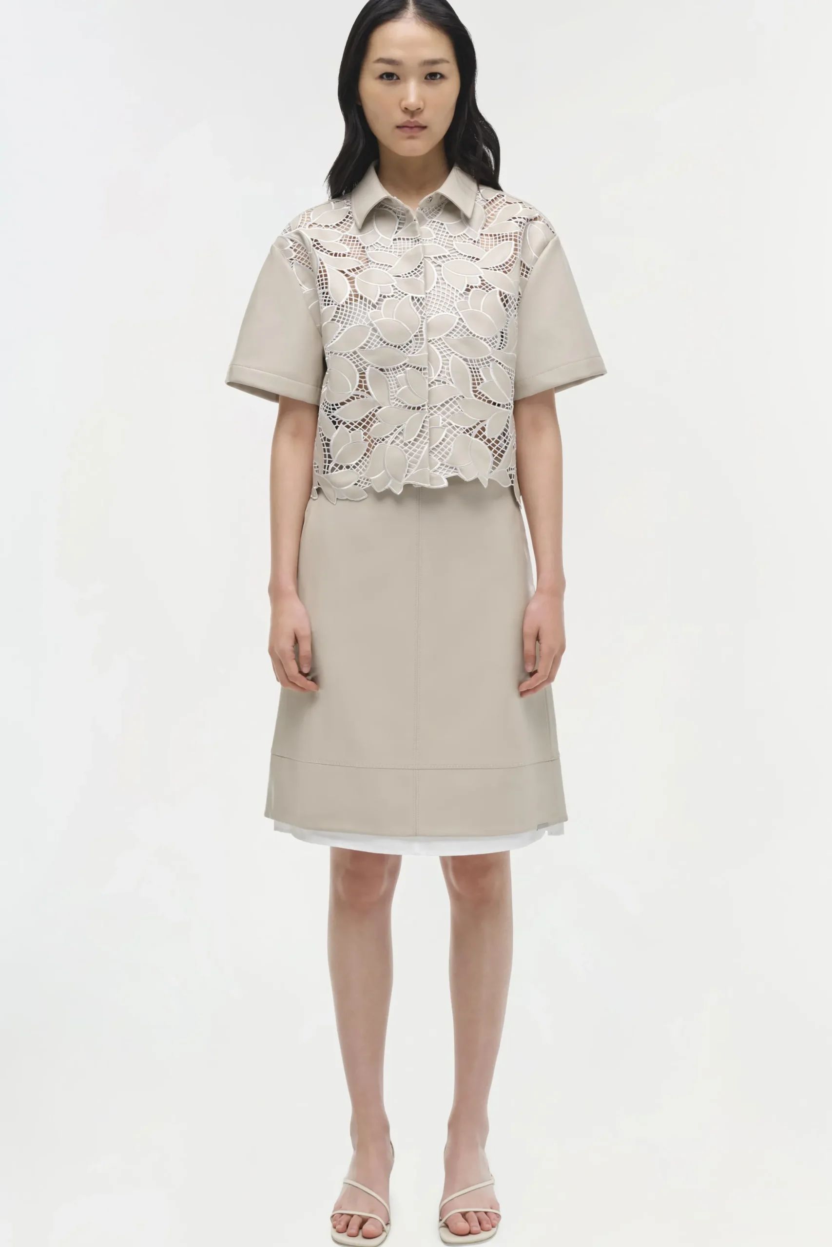 Women Simkhai Robinson Embroidered Shirt