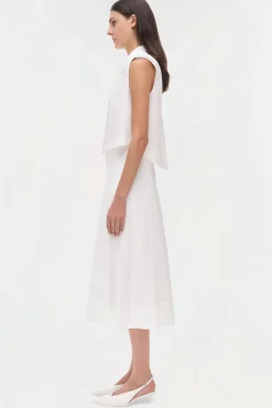 Women Simkhai Samantha Cotton Midi Skirt