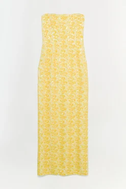 Women Simkhai Savia Strapless Embellished Gown