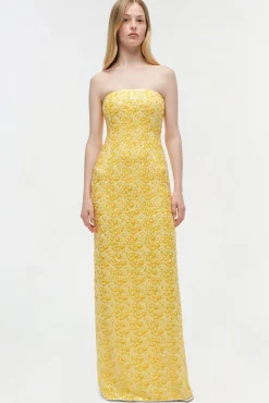 Women Simkhai Savia Strapless Embellished Gown
