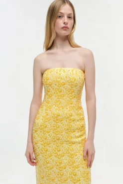 Women Simkhai Savia Strapless Embellished Gown