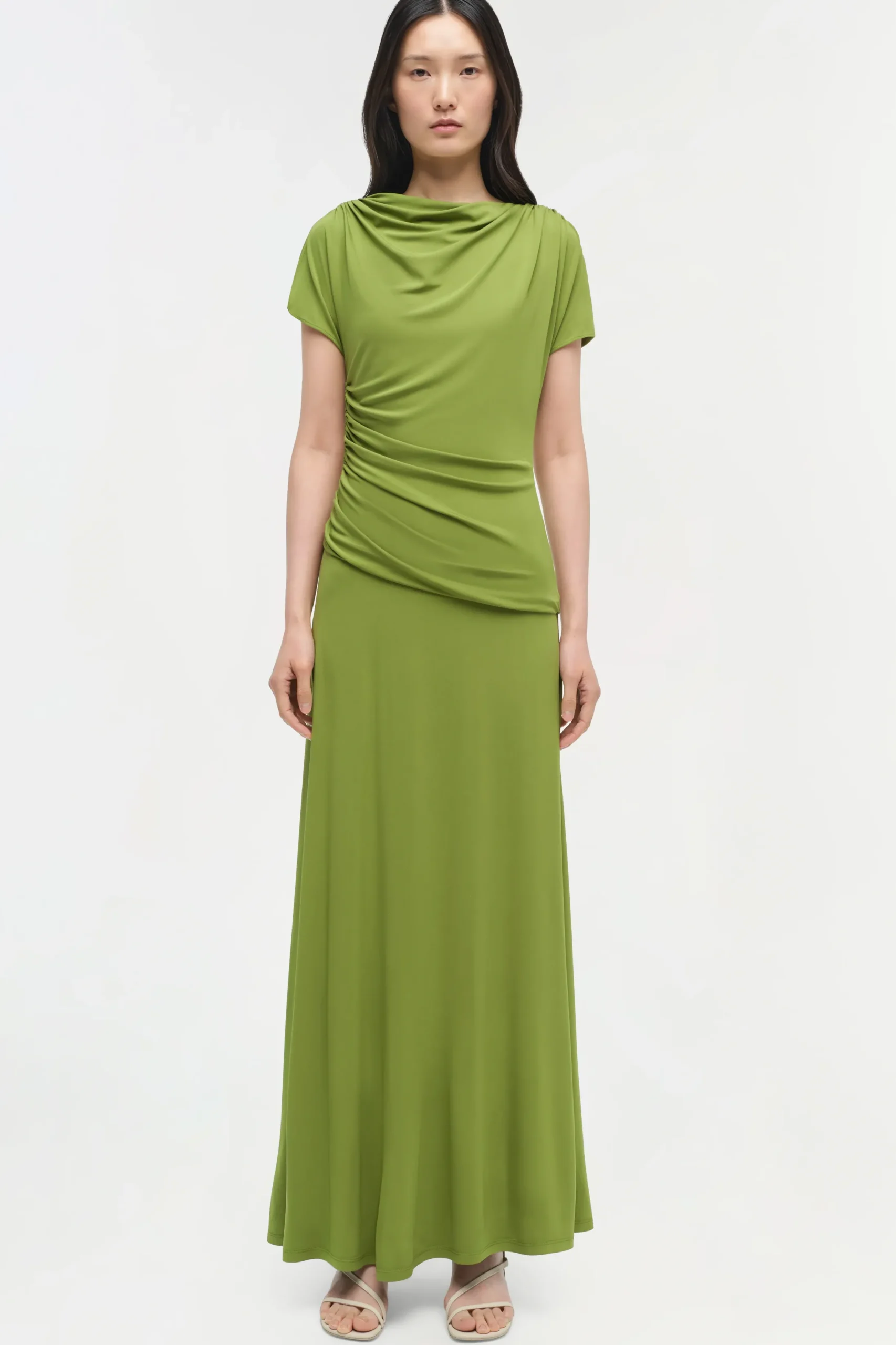 Women Simkhai Shanelle Jersey Midi Dress