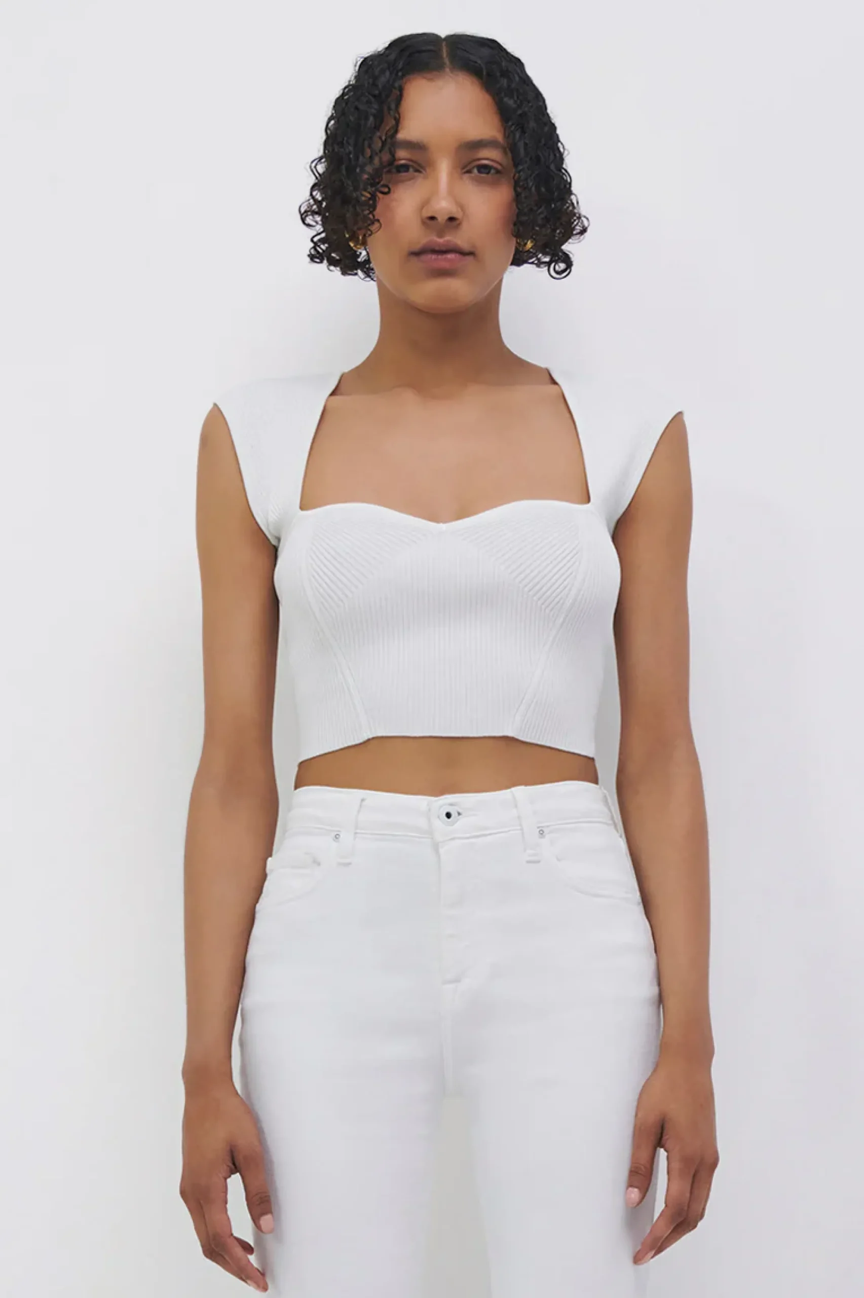 Women Simkhai Signature Abia Top