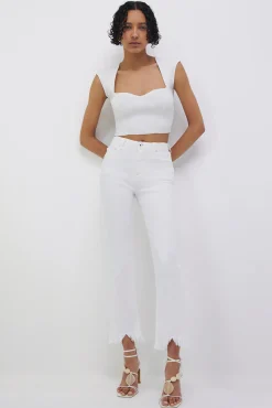 Women Simkhai Signature Abia Top
