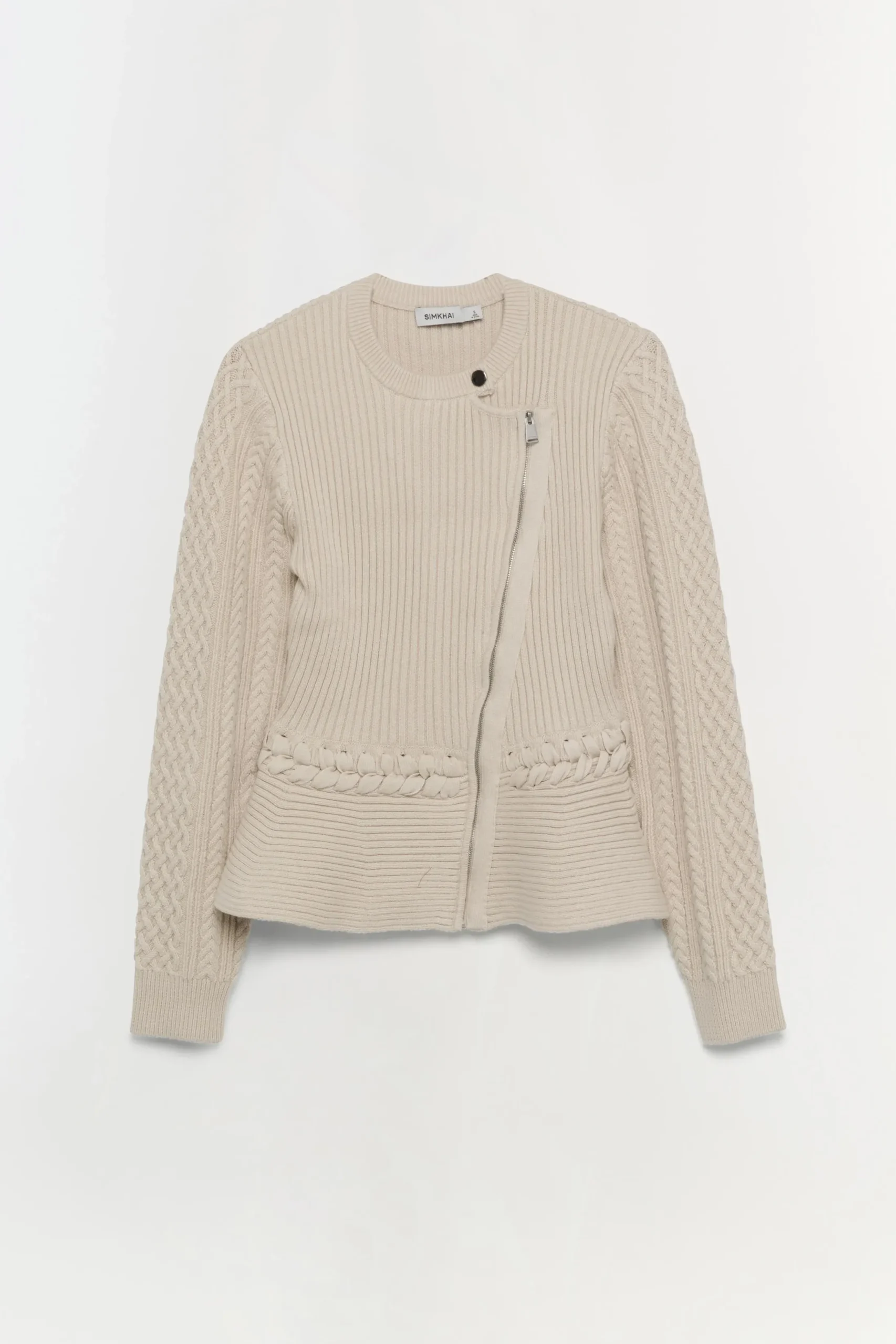 Women Simkhai Signature Andi Peplum Jacket