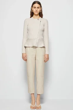 Women Simkhai Signature Andi Peplum Jacket