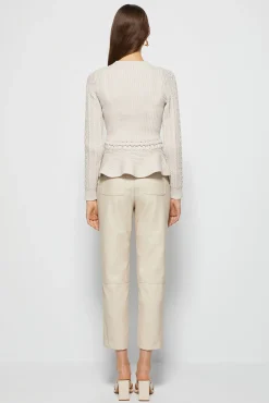 Women Simkhai Signature Andi Peplum Jacket
