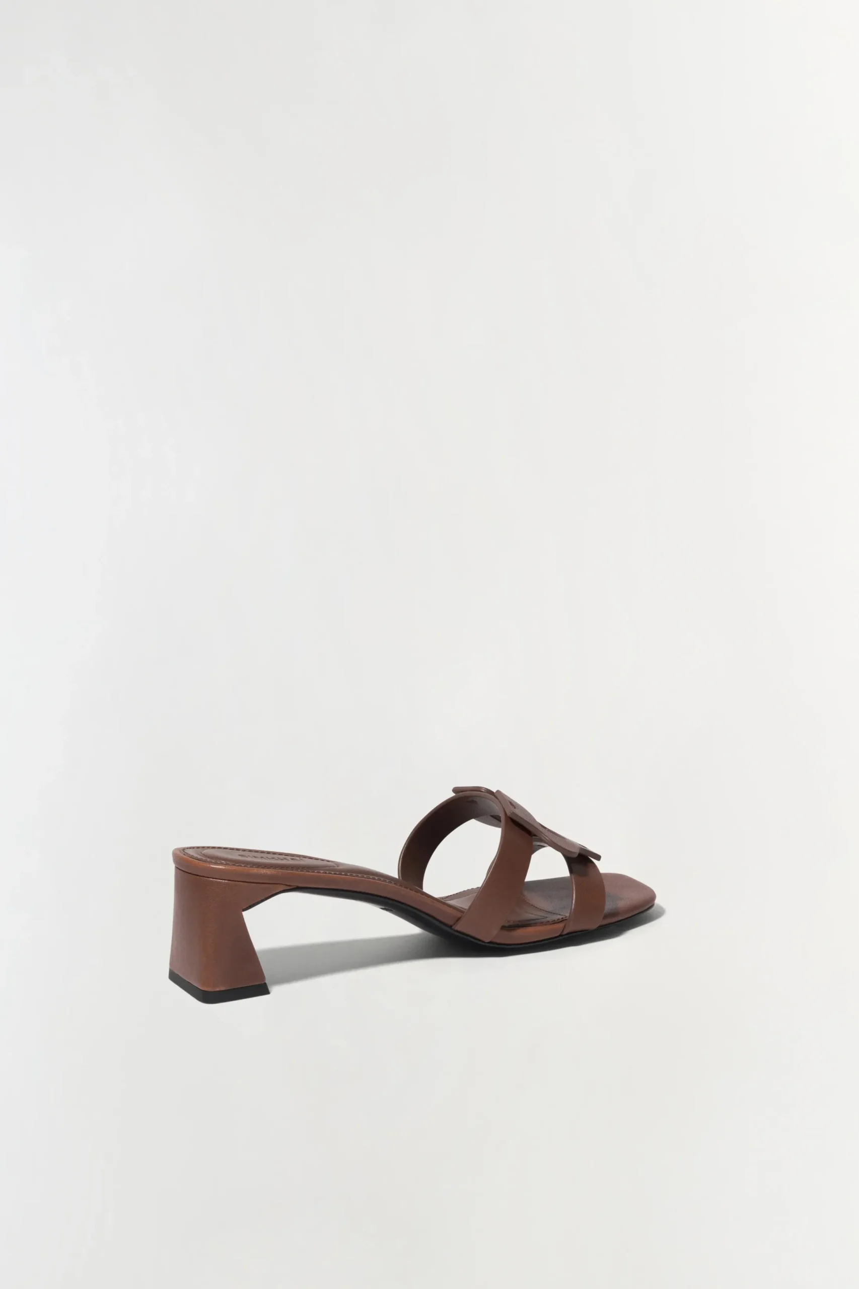 Simkhai Monogram Block Heel Sandal