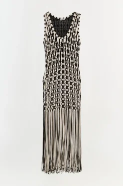 Women Simkhai Sonia Fringe Knit Dress