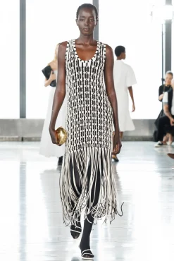 Women Simkhai Sonia Fringe Knit Dress
