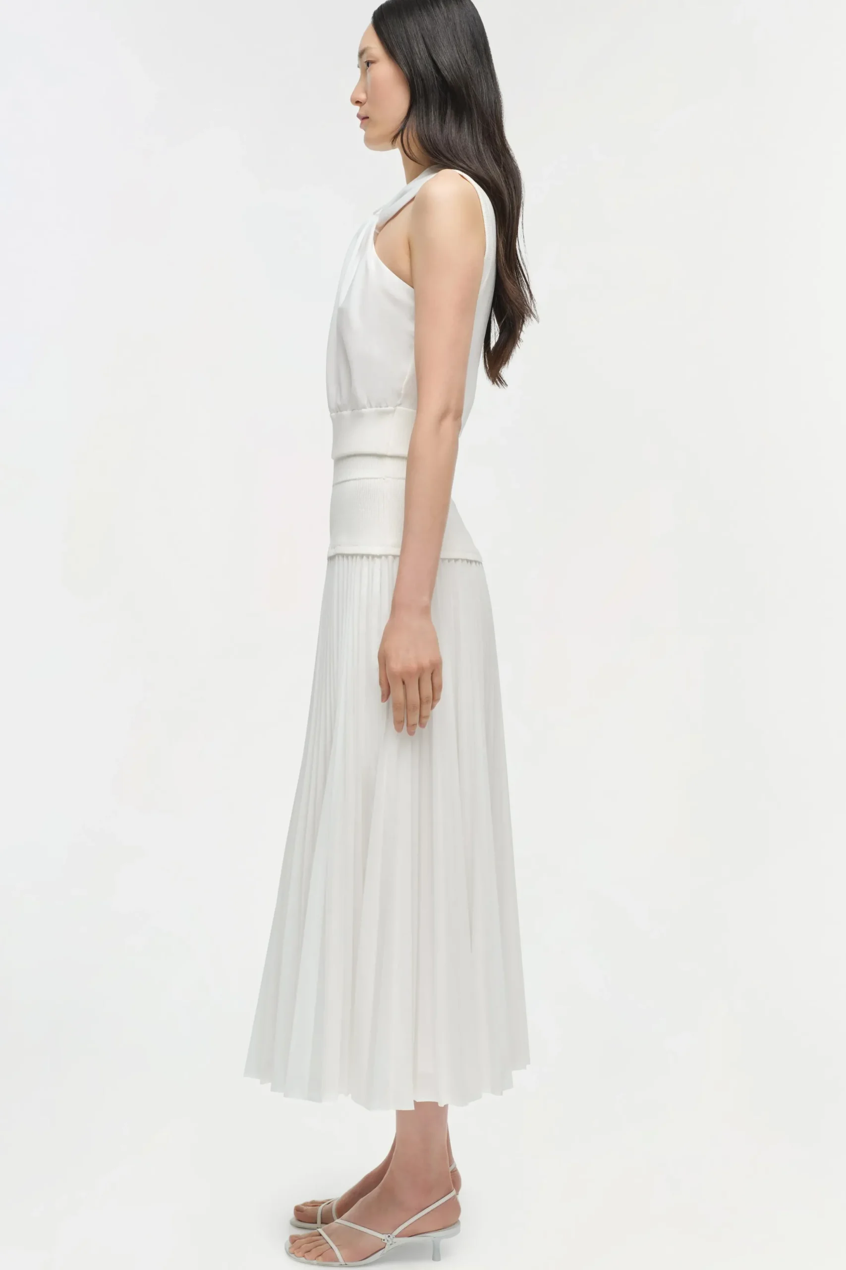 Women Simkhai Stella Pleated Midi Skirt