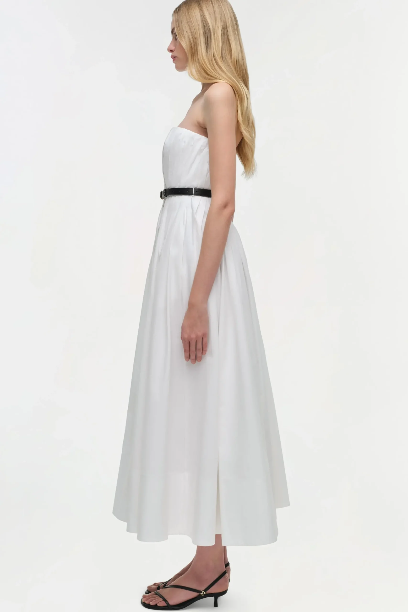 Women Simkhai Thalia Cotton Midi Dress