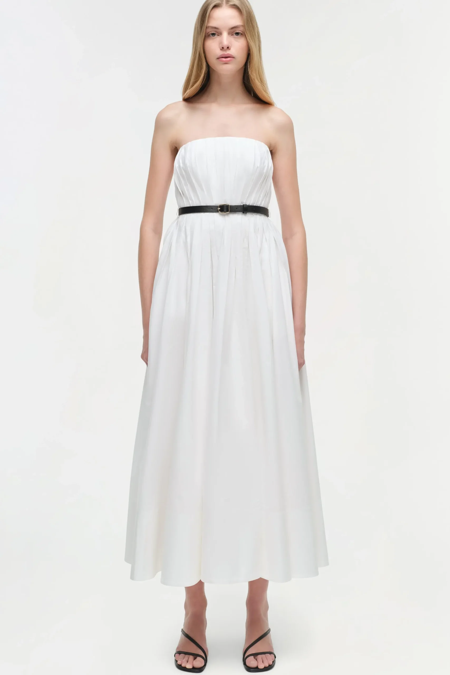 Women Simkhai Thalia Cotton Midi Dress