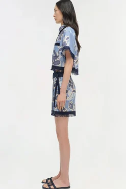 Women Simkhai Topanga Linen Shirt