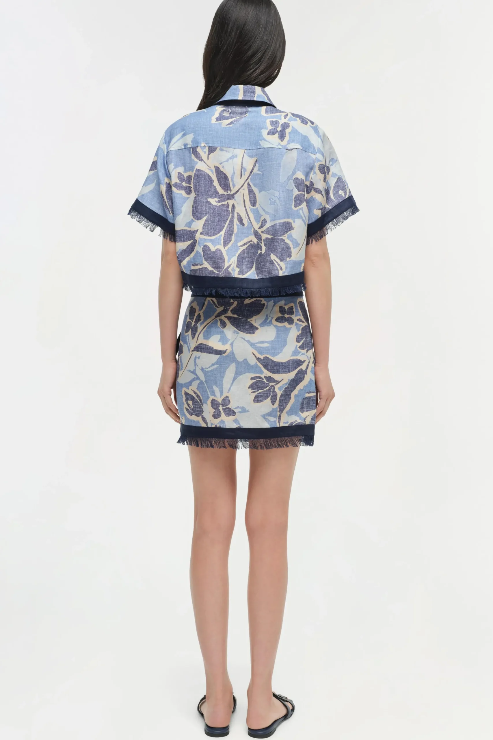 Women Simkhai Topanga Linen Shirt