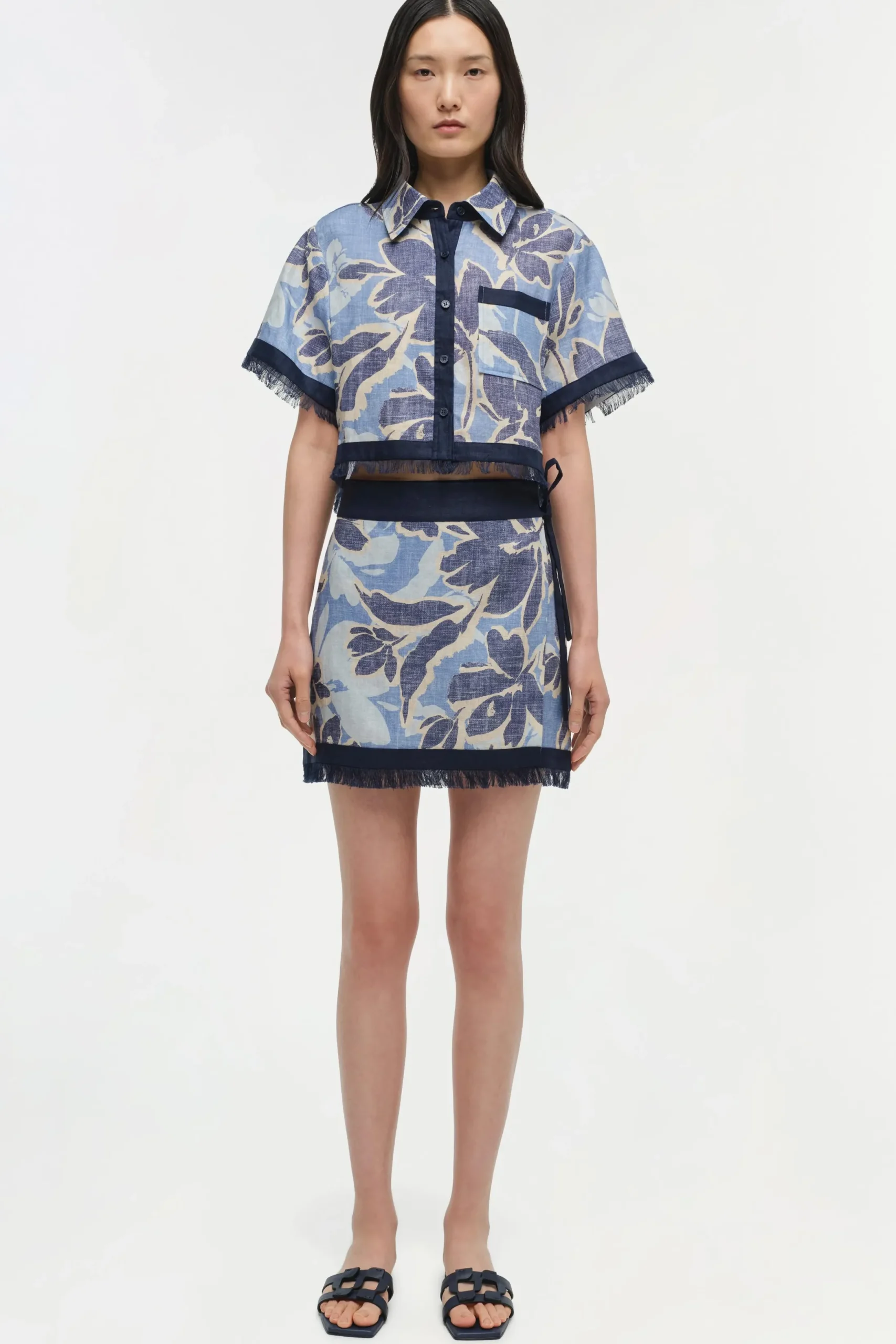 Women Simkhai Topanga Linen Shirt