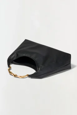 Simkhai Twist Leather Hobo