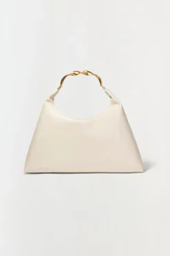 Simkhai Twist Leather Hobo