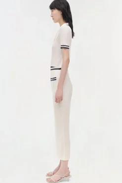 Women Simkhai Whitten Knit Polo